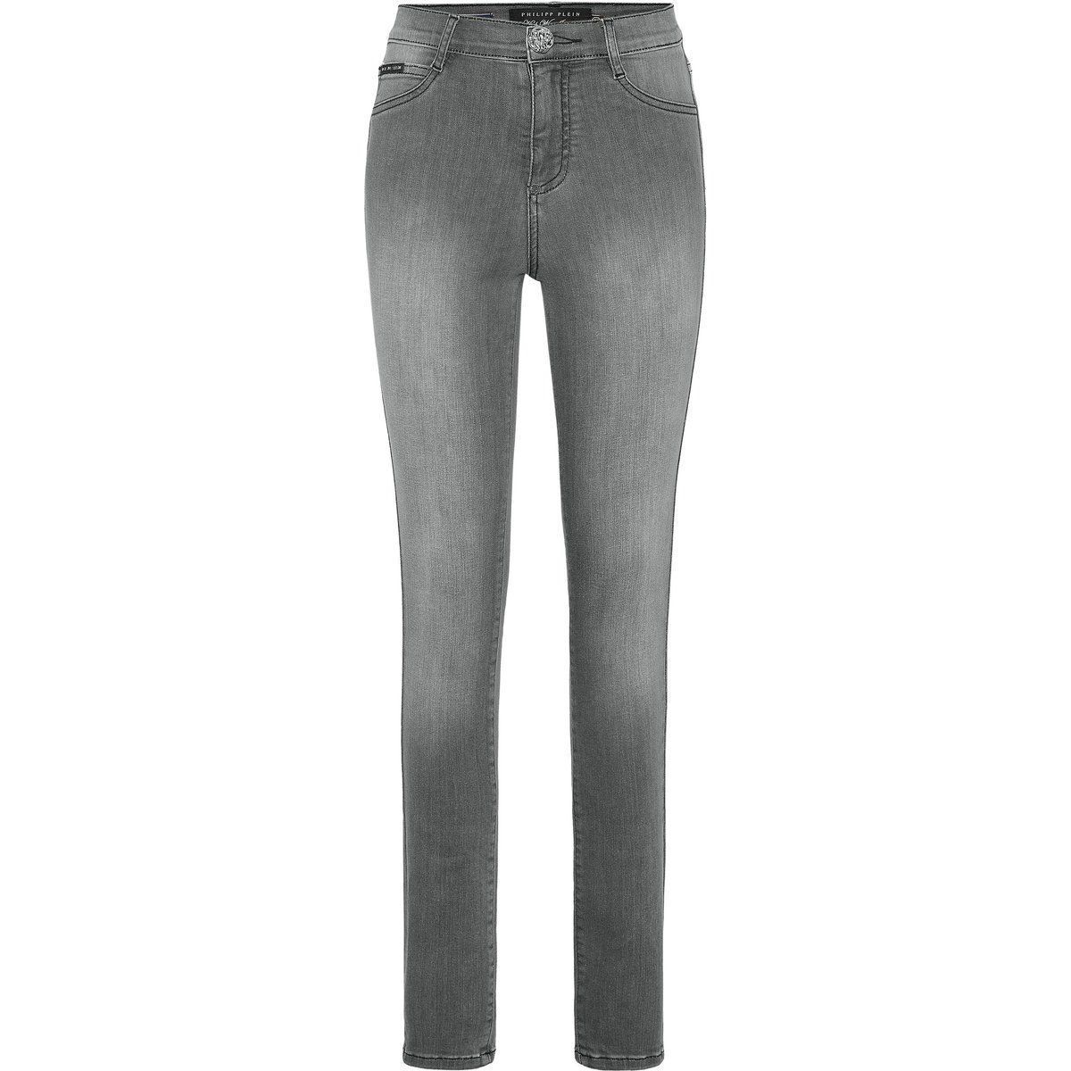Stretch Denim Jeggings mit Taschen