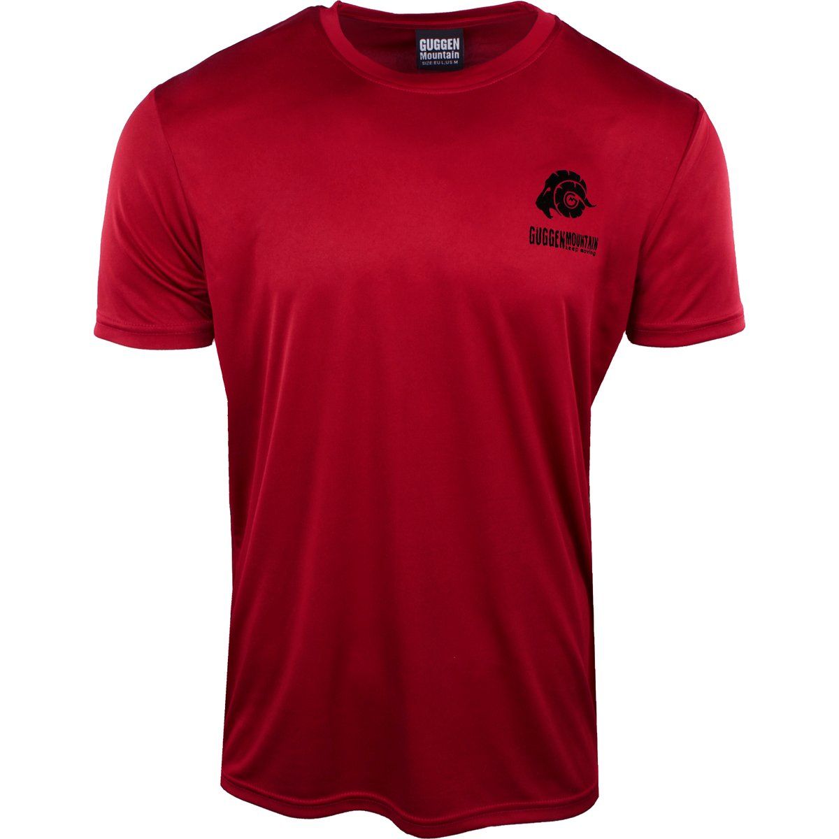 Herren Sport Performance T-Shirt Rot