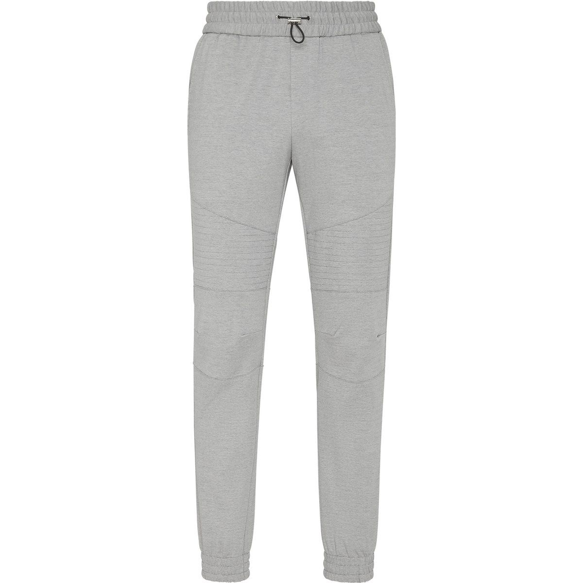 Jogginghose mit gerippten Moto-Details