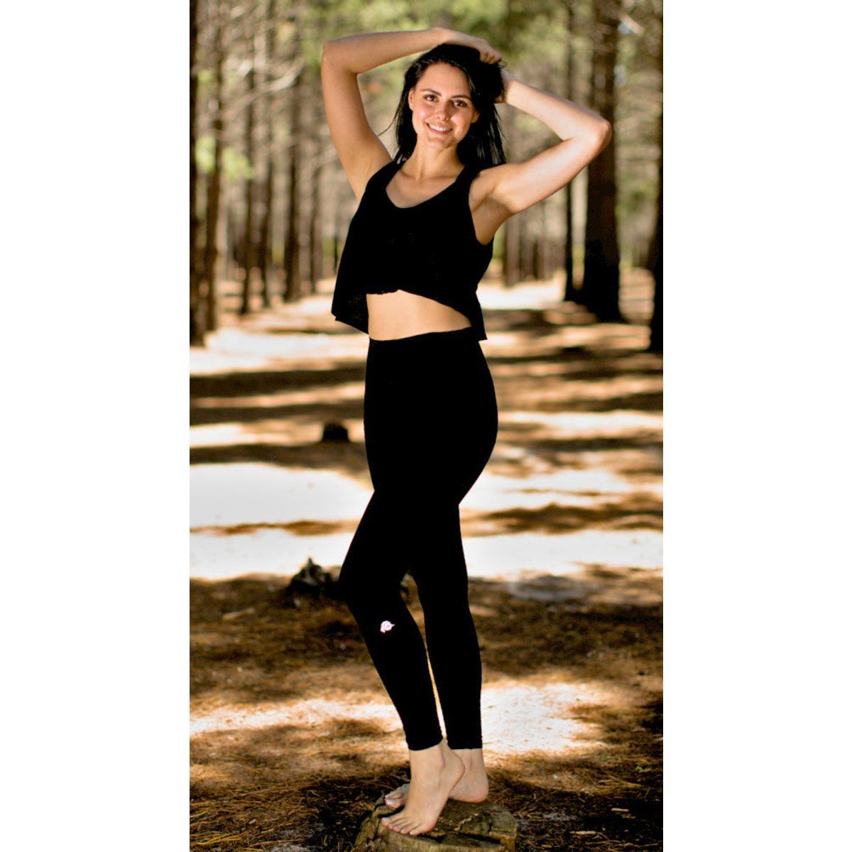 Nahtlose Damen Leggings mit Hoher Taille