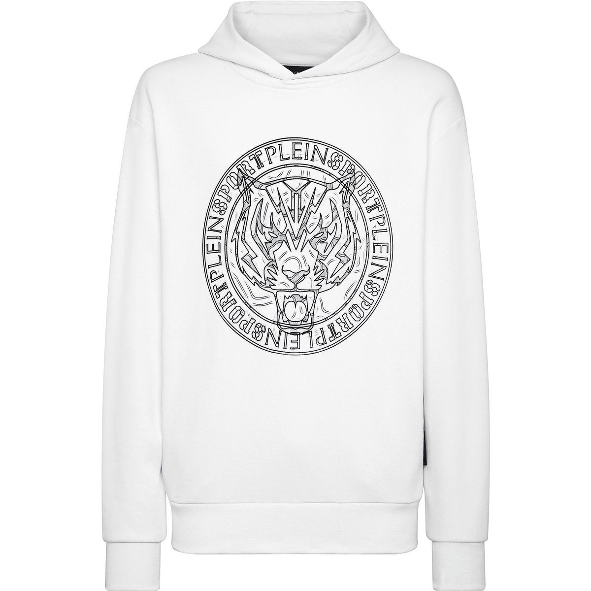 Hoodie mit Grafikprint aus Baumwollmischung
