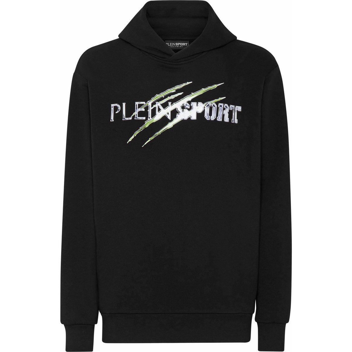 Plein Sport Hoodie mit Grafikprint, Schwarz