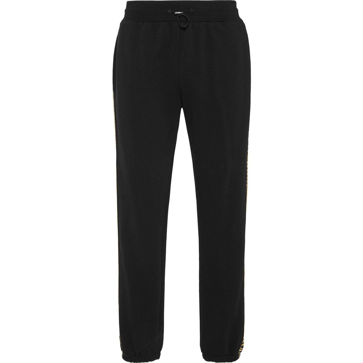 Jogginghose mit laminiertem Logo-Detail