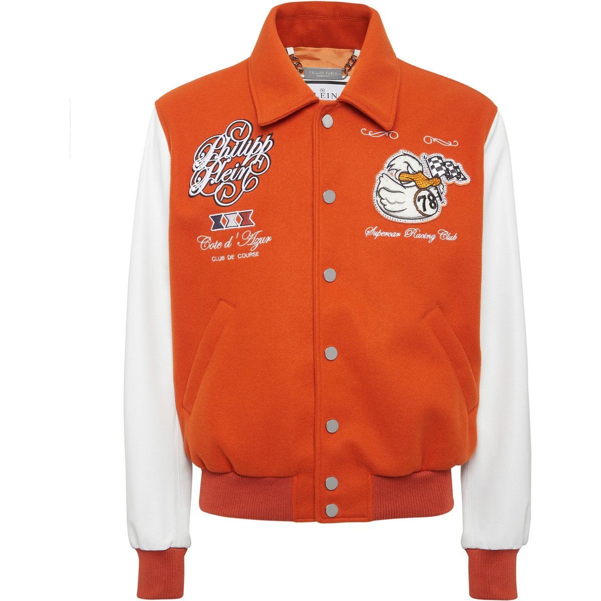 Varsity Bomberjacke mit Applikationen