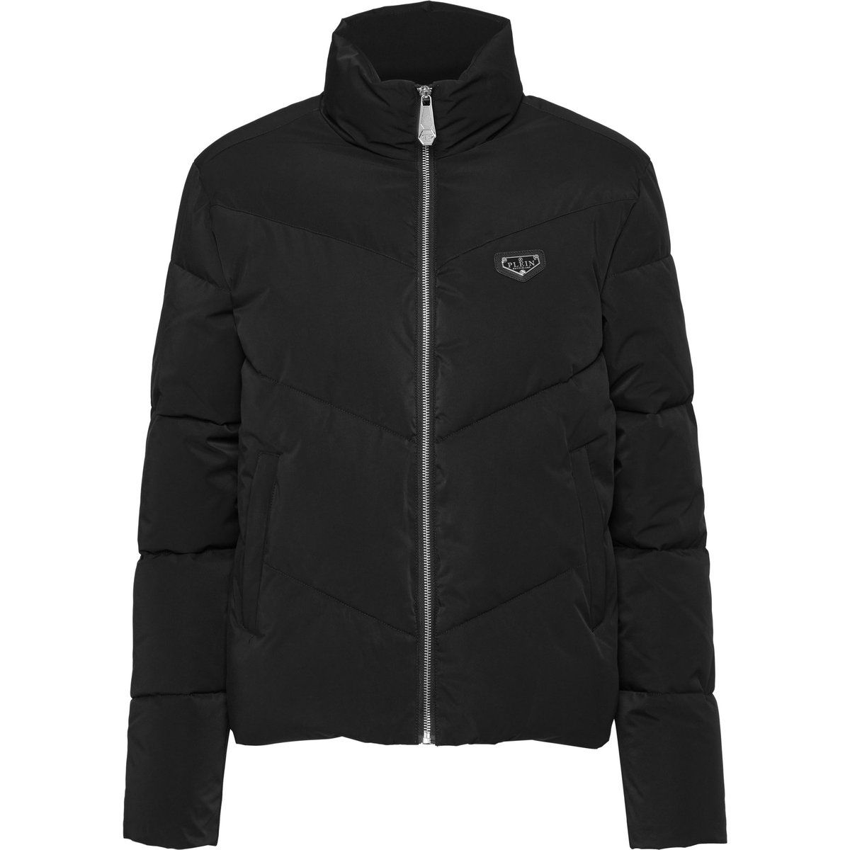 Moderne wattierte Pufferjacke