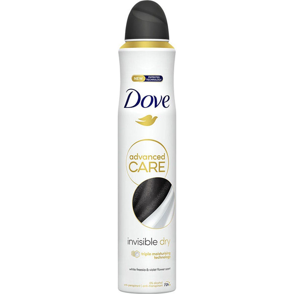 Unsichtbares trockenes Antitranspirant Spray