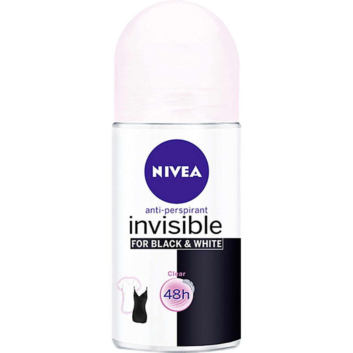 Black & White Invisible Deodorant Roll-on 50 ml
