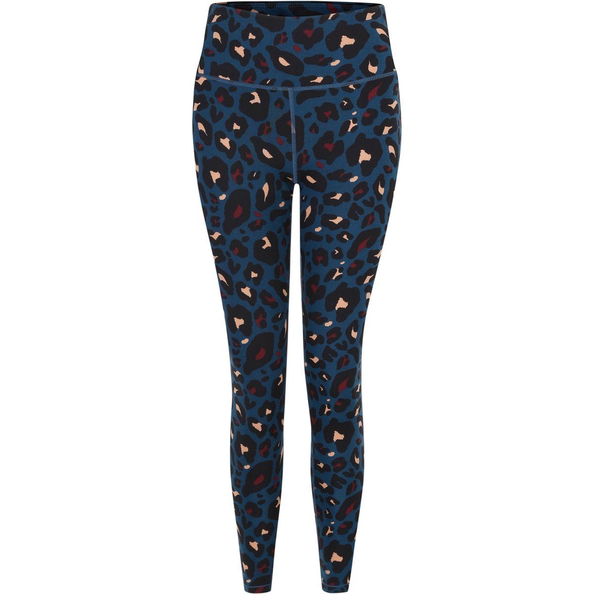 Leggings mit Leopardenmuster und hohem Bund