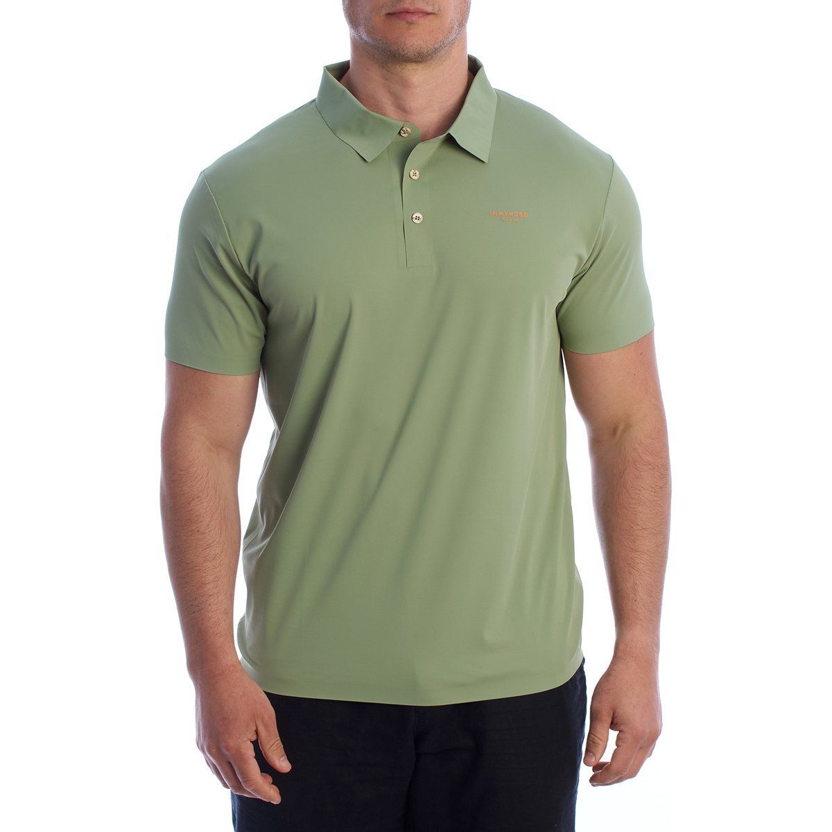 Herren Kurzarm Technisches Polo-Shirt