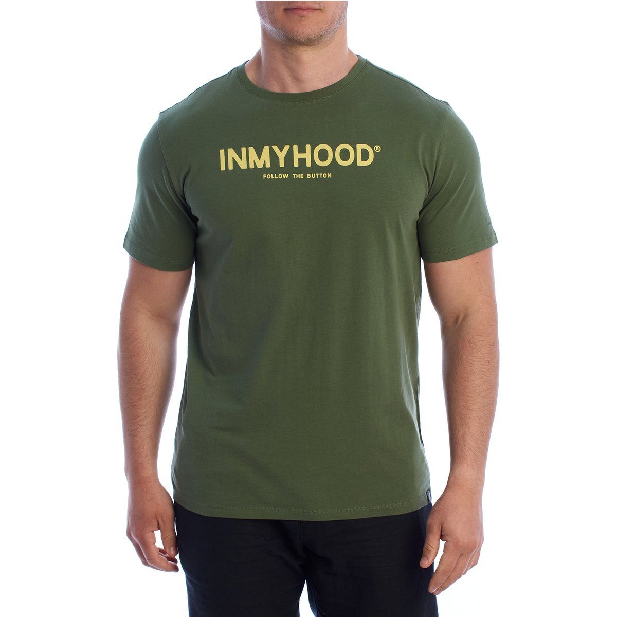 Herren Kurzarm T-Shirt mit Logo-Print