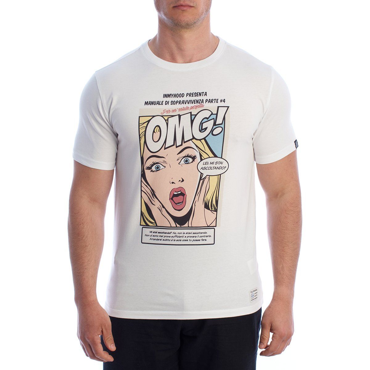 Herren T-Shirt mit Grafikdruck, kurze Ärmel