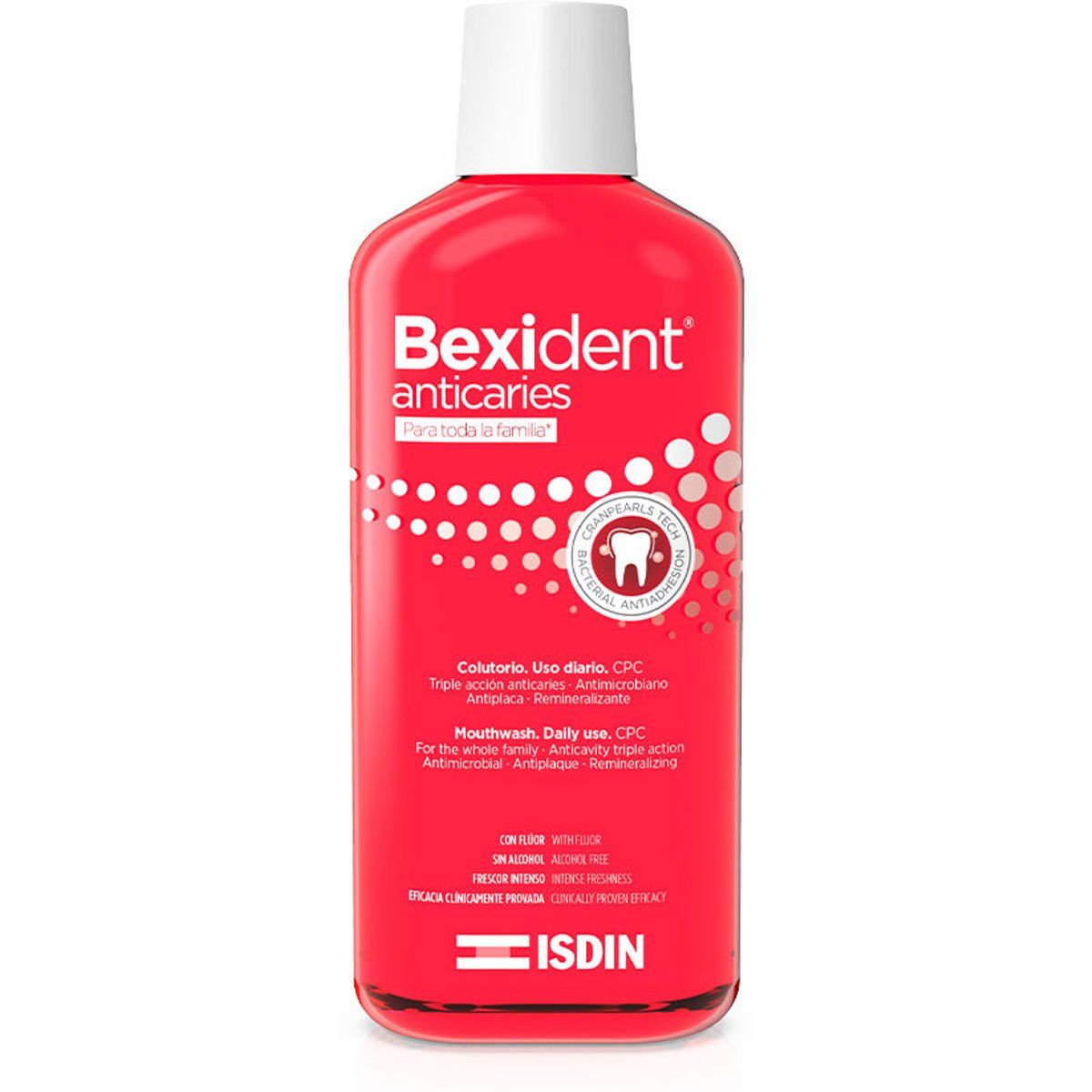 Bexident Anticaries Mundwasser für tägliche Anwendung