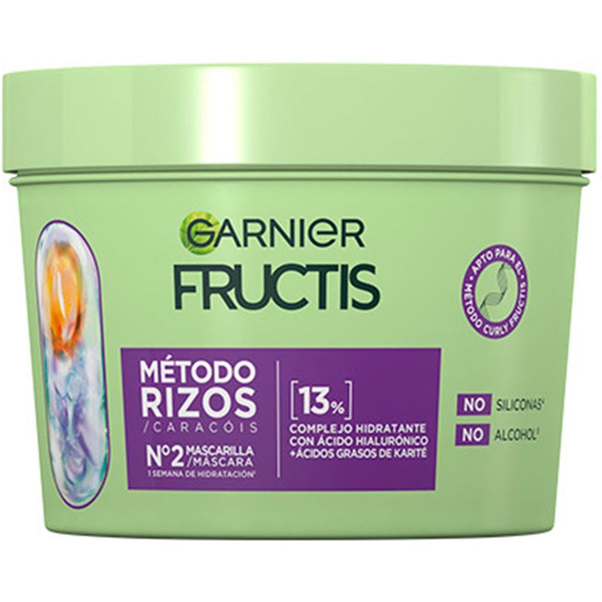 Fructis Haarmaske Lockige Haare Methode