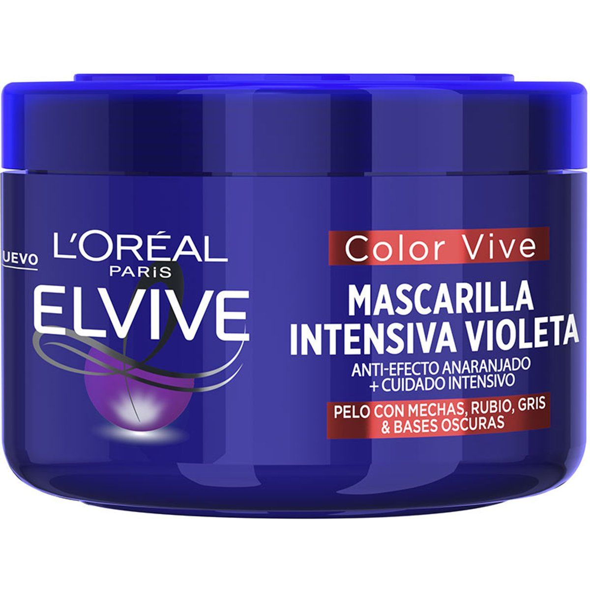 Intensive Violett-Haarmaskenbehandlung
