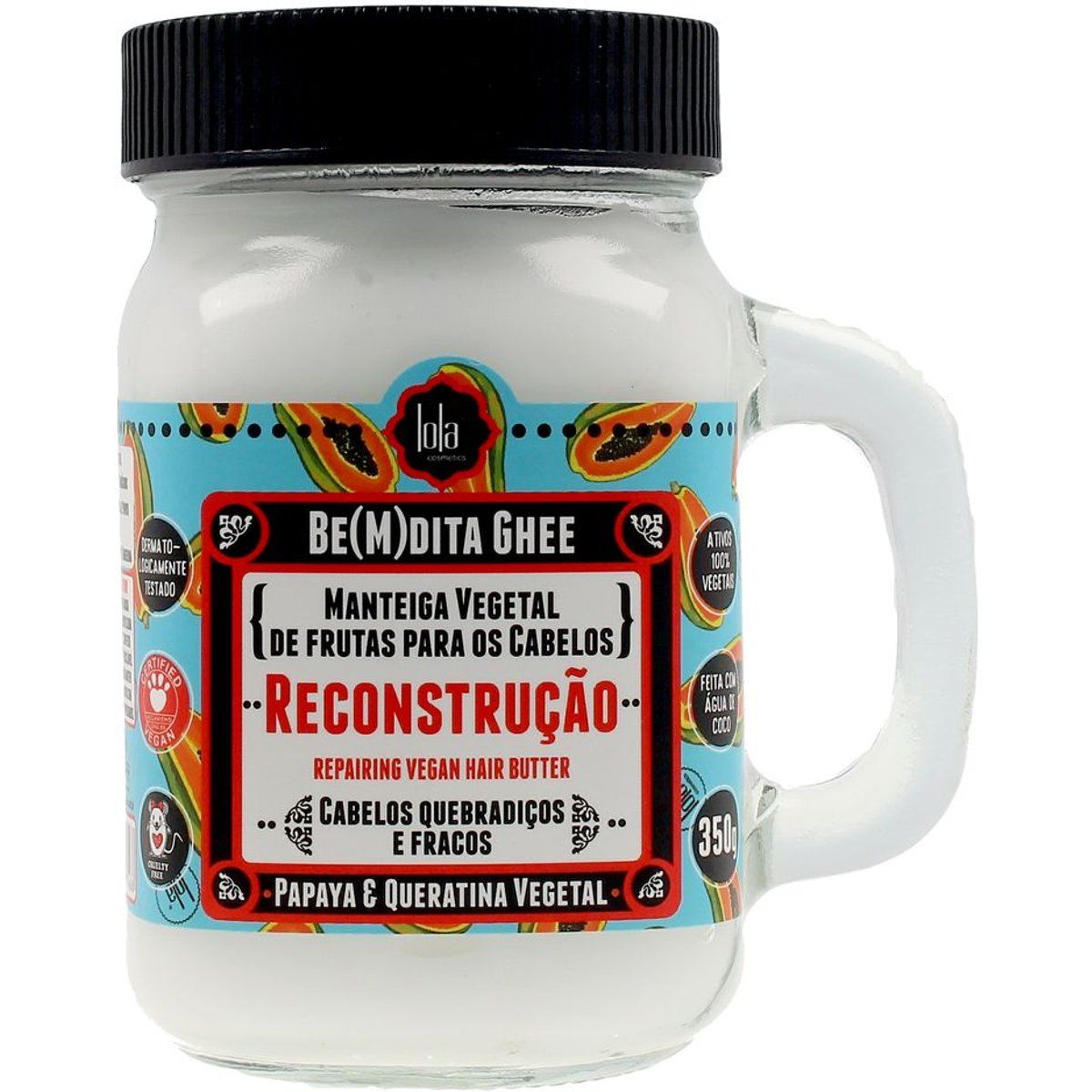 Reparierende Vegane Haarbutter Rekonstruktion