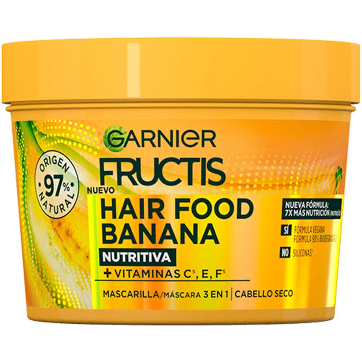 Fructis Hair Food Banane Ultra-nährende Maske 390 ml