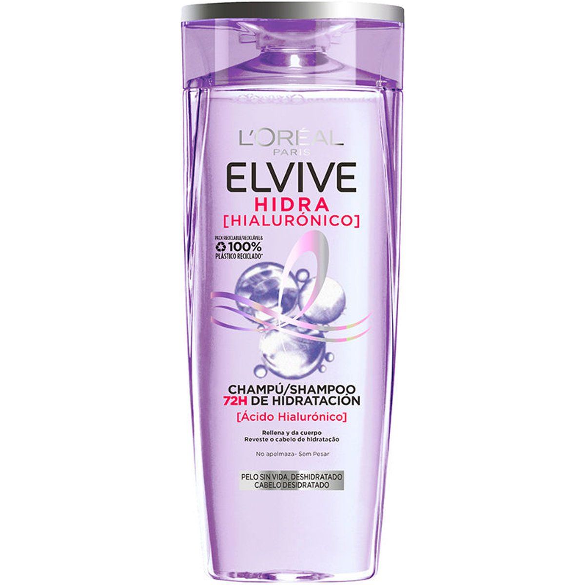 Elvive Hidra Hialurónico Champú 72h Hidratación 690 ml