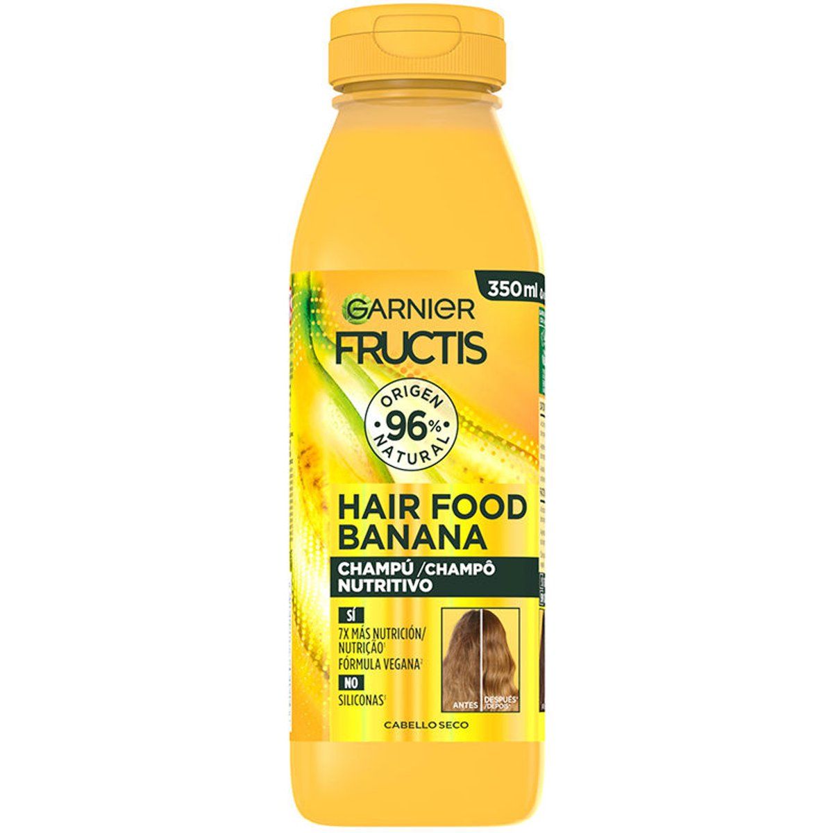 Fructis Hair Food Bananen-ultra-nährendes Shampoo 350 ml