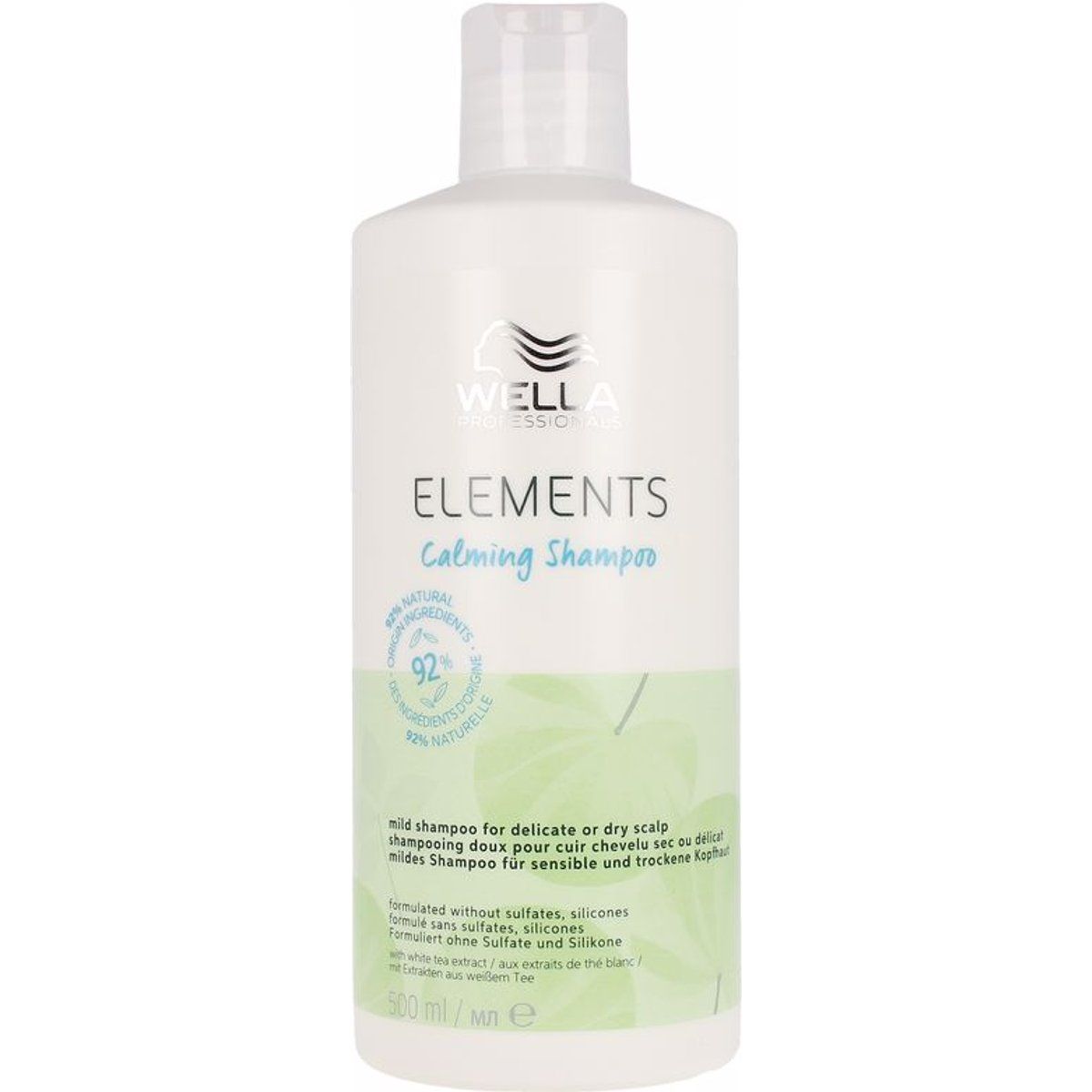 Elements Natürliches Beruhigendes Shampoo Für Trockene Oder Empfindliche Kopfhaut, 500 ml