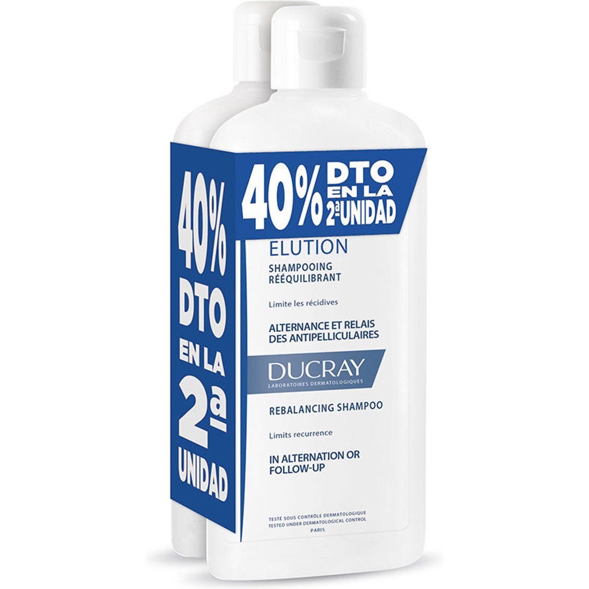Elucion Ausgleichendes Anti-schuppen-shampoo-duo 2 X 400 ml