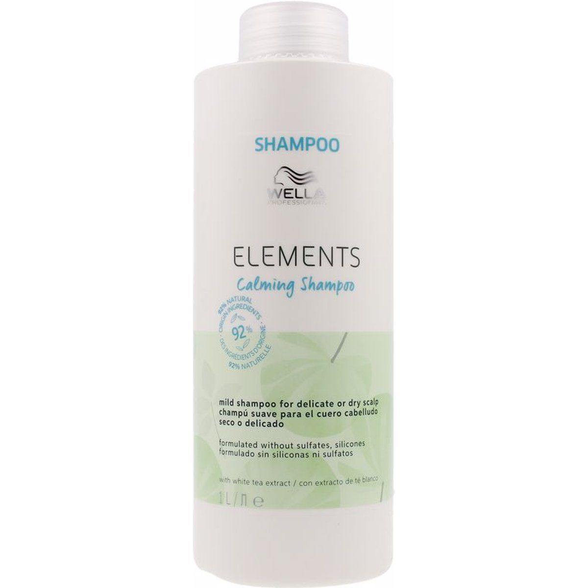Elements Natürliches Beruhigendes Shampoo Für Trockene Oder Empfindliche Kopfhaut, 1000 ml