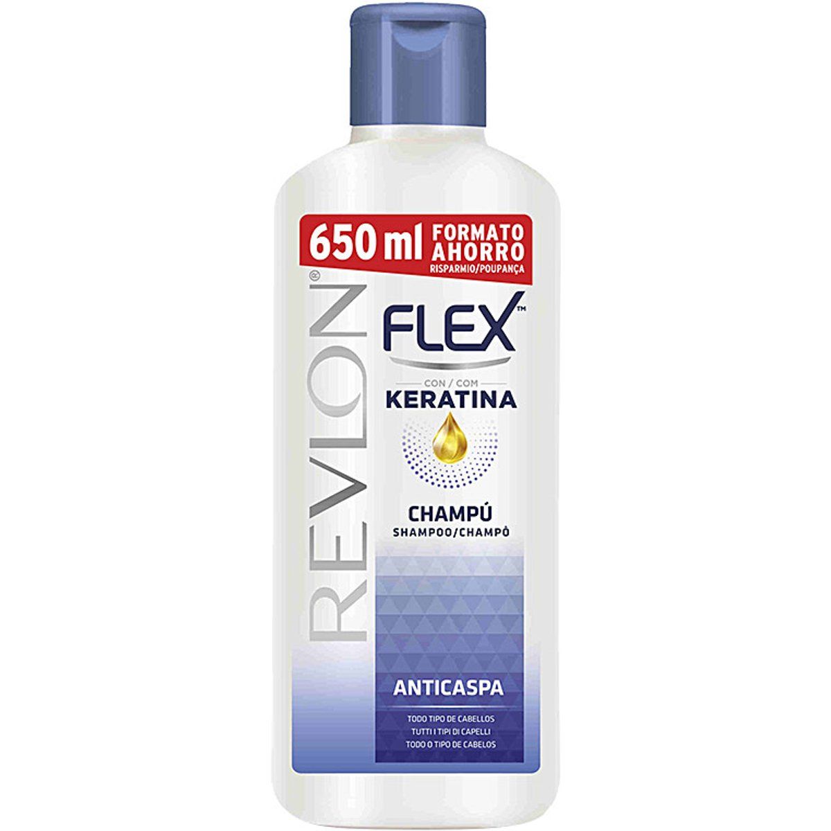 Flex Keratin Anti-schuppen-shampoo 650 ml
