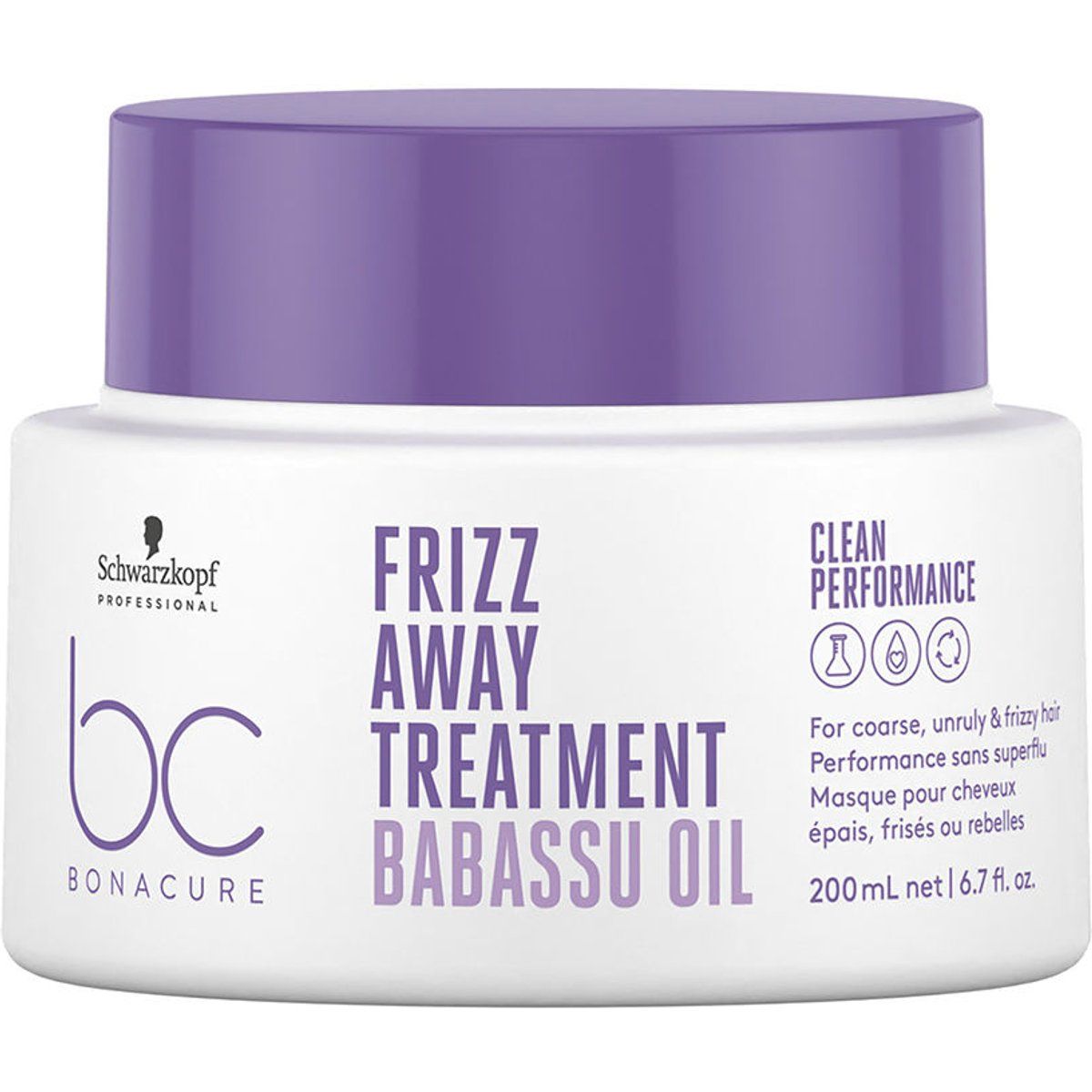 Frizz Away Haarbehandlung Babassu-Öl