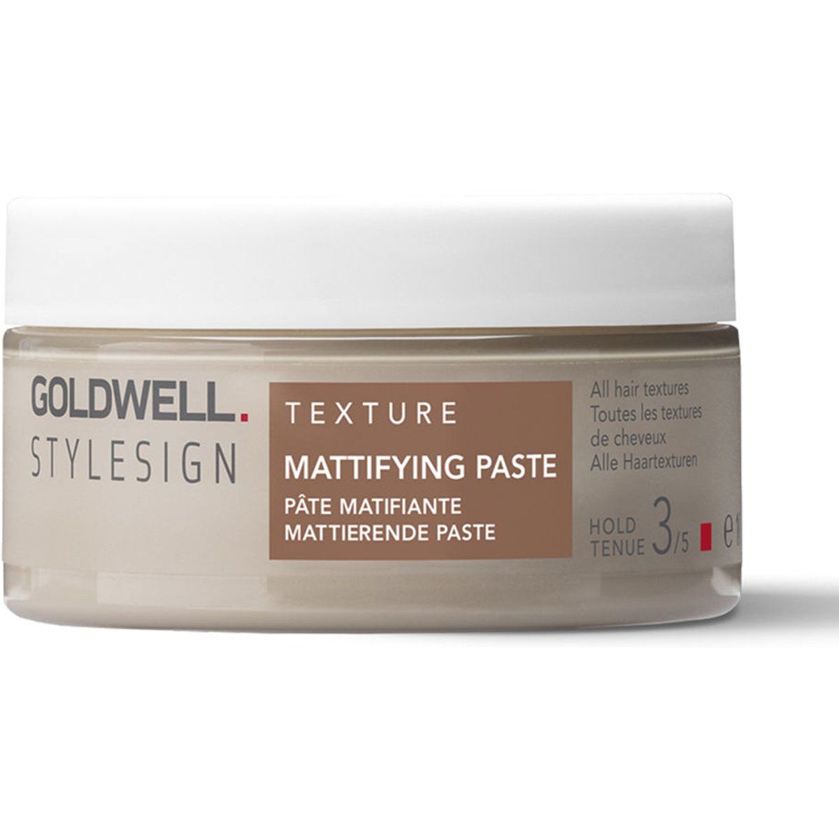 Mattierende Haarstyling Paste für Textur