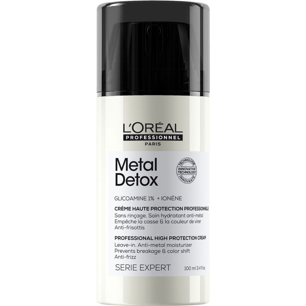 Metal Detox Professionelle Leave-in-hochschutzcreme Für Strapaziertes Haar 100 ml