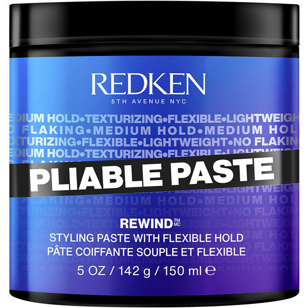 Texturierende, formbare Paste mit flexiblem Halt