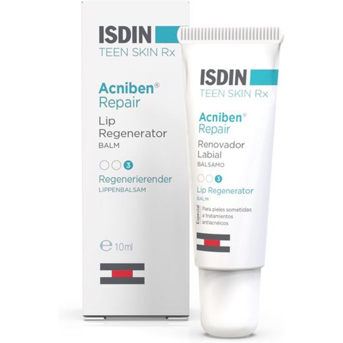 Reparierender Lippenbalsam für Aknebehandlung