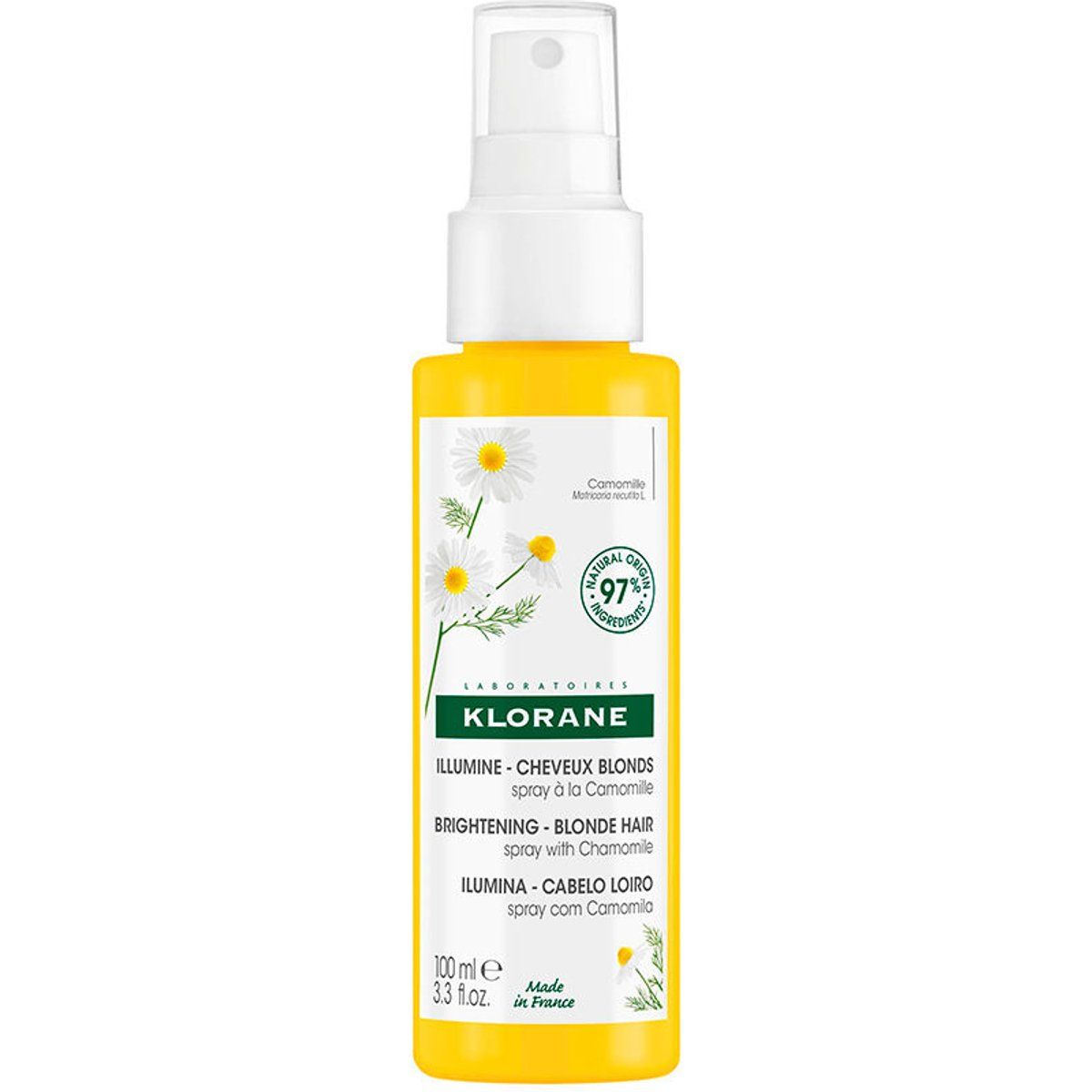 Aufhellendes Kamille Haar Spray