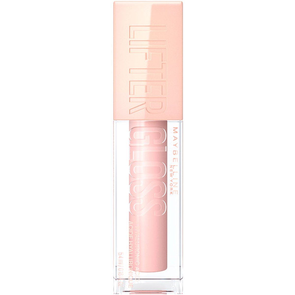 Schimmernder hellrosa Lipgloss