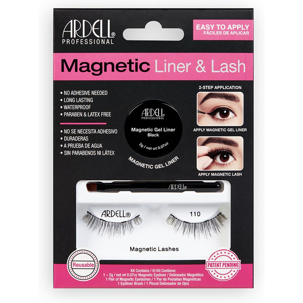 Magnetisches Wimpern- und Liner-Set