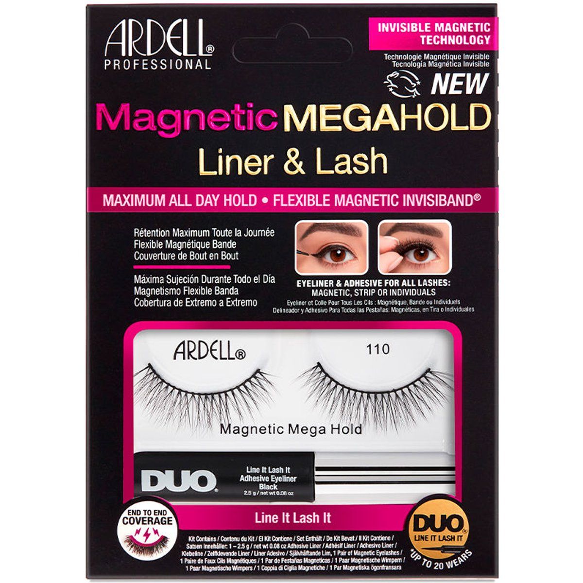Magnetisches Falsche Wimpern Set