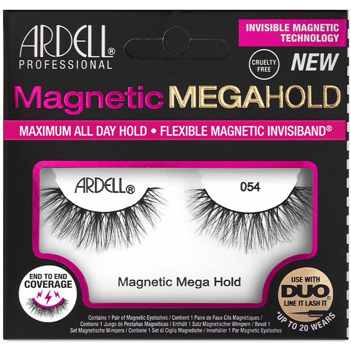 Magnetische Megahold-wimpern #054 1 St