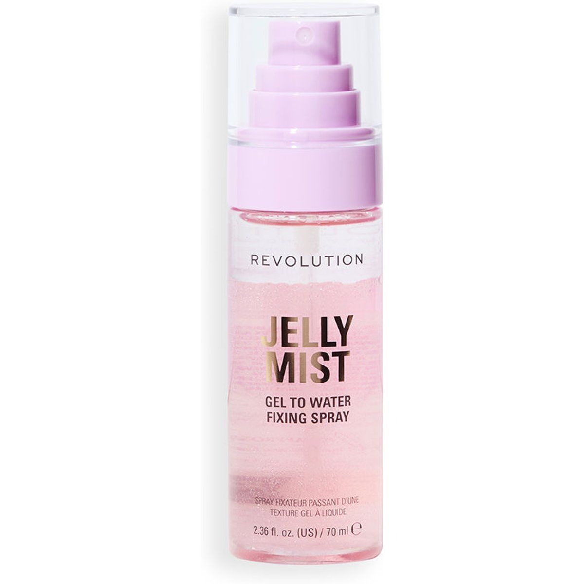 Gel zu Wasser Fixierspray