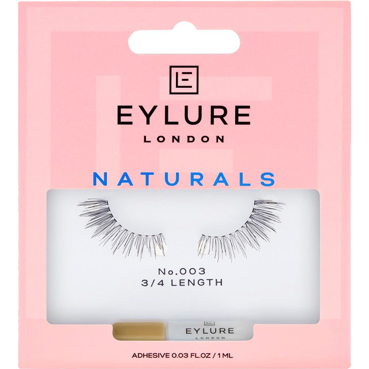 Natürliche 3/4 Länge Falsche Wimpern