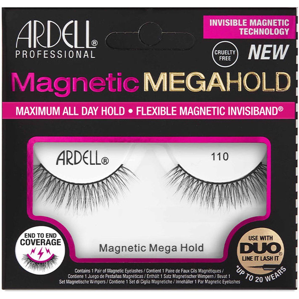 Magnetische Falsche Wimpern MegaHold 110