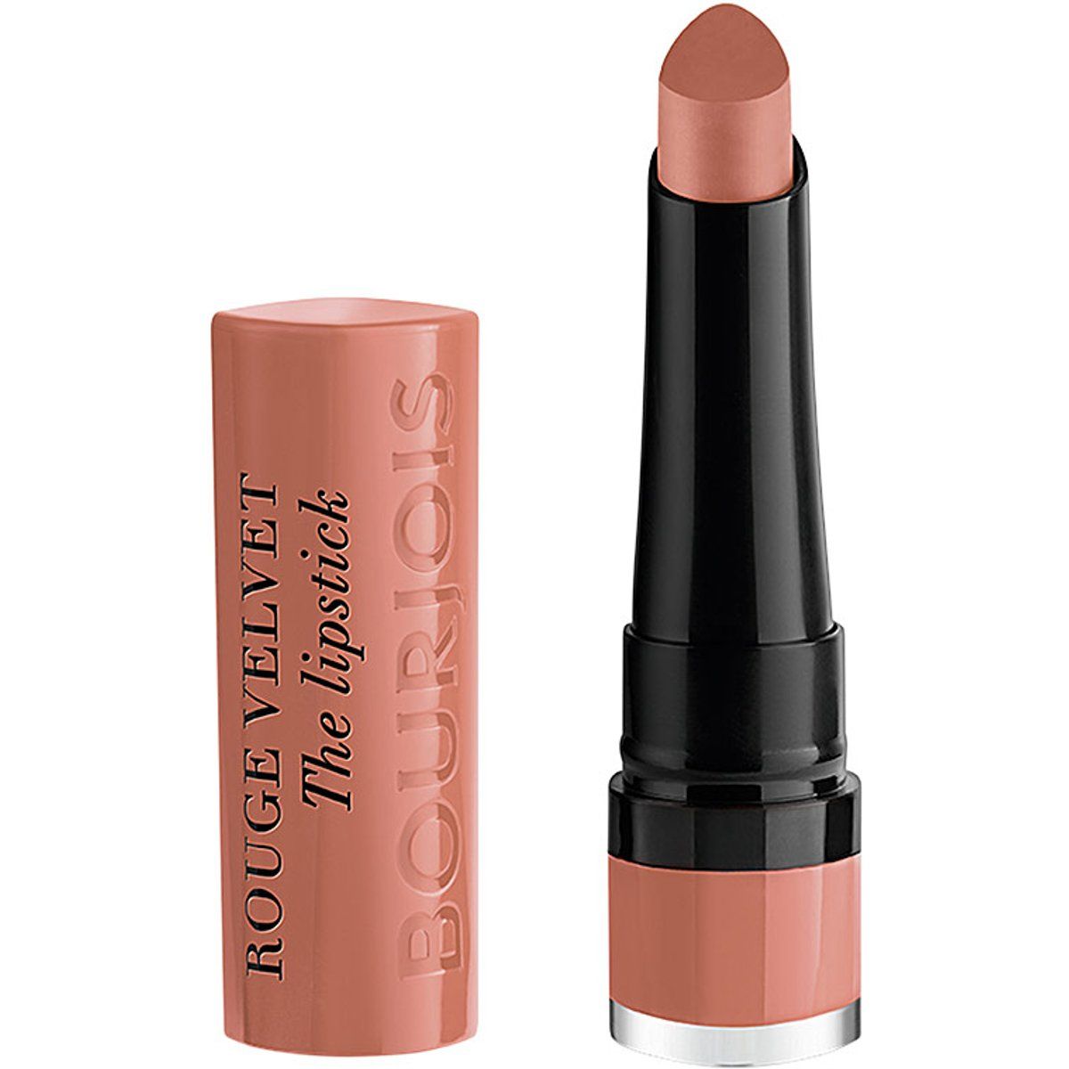 Nudefarbener matter Lippenstift