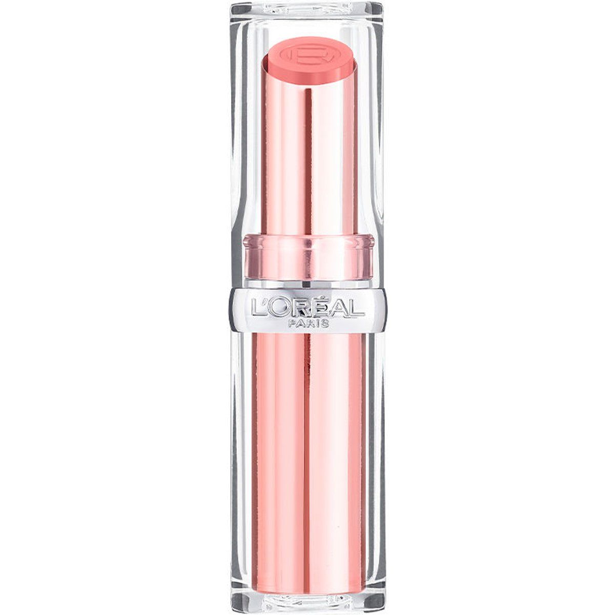 Transparenter Rosenfarbener Lippenpflegestift