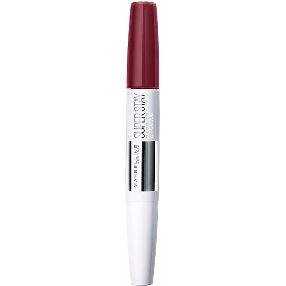 Langanhaltende Burgund Lippenfarbe Duo