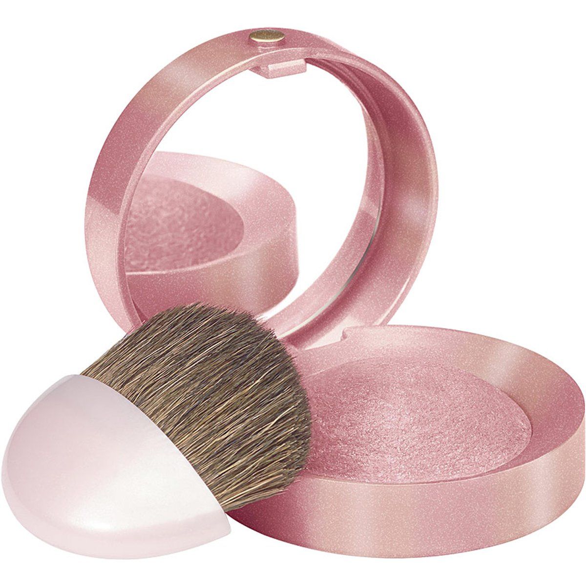 Schimmerndes Rosen-Rouge-Puder