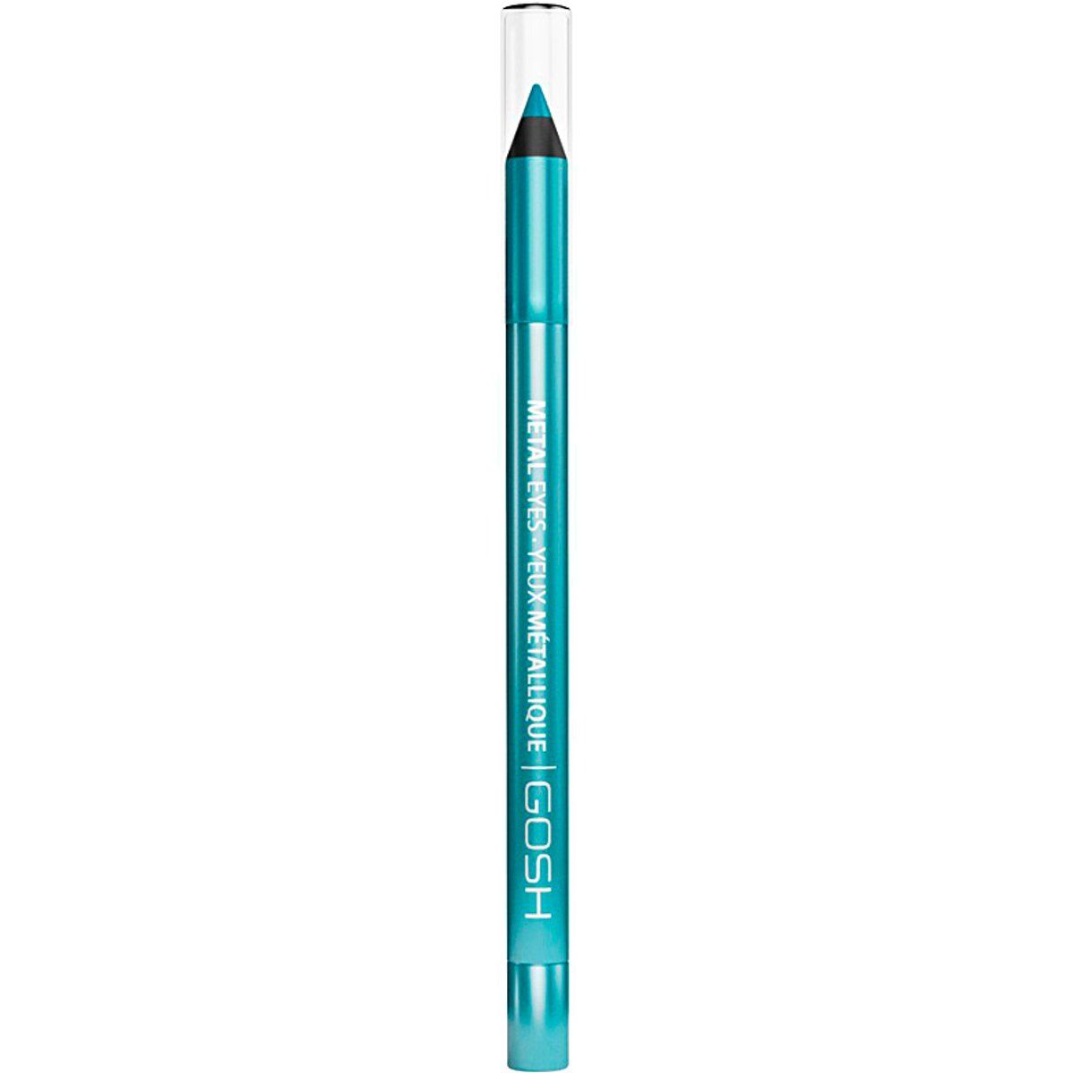Türkisfarbener metallischer Eyeliner-Stift