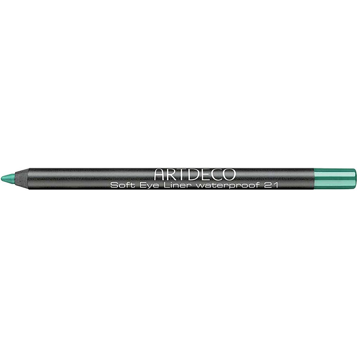 Wasserfester, glänzend hellgrüner Eyeliner