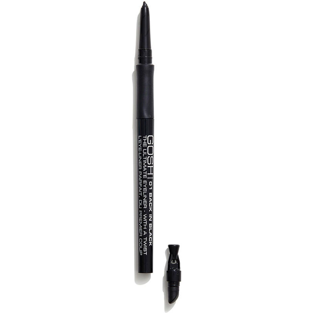 Präziser schwarzer Dreh-Eyeliner-Stift