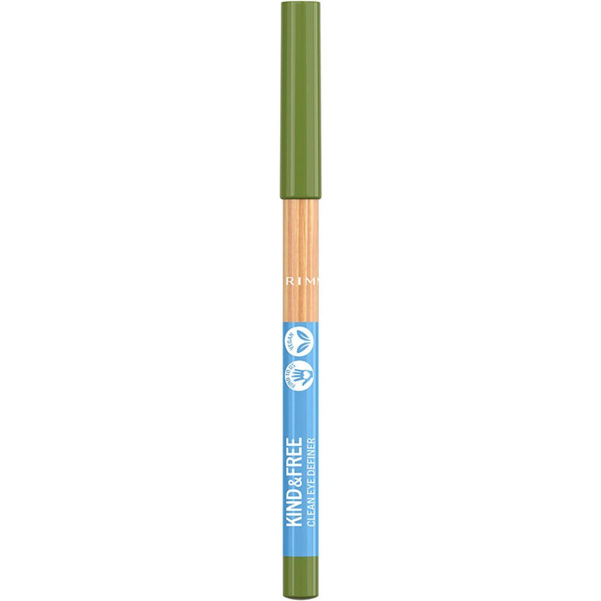 Grüner sauberer Augen-Definierstift