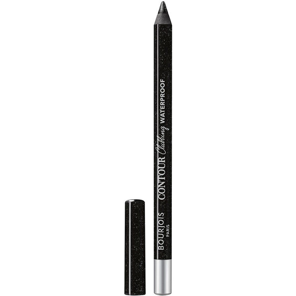 Schwarzer wasserfester Eyeliner Stift mit Glitzer