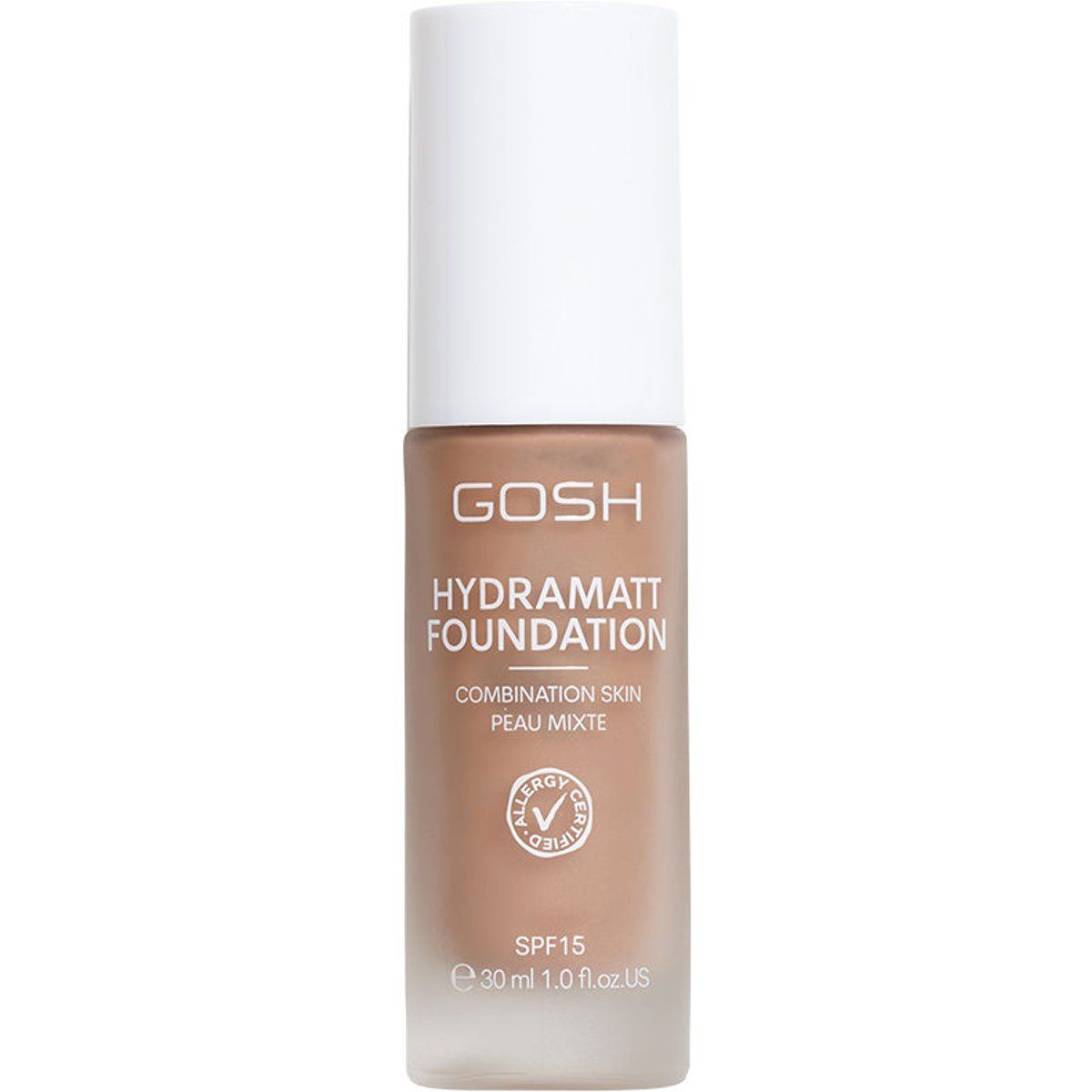 Feuchtigkeitsspendende Matte Foundation SPF 15