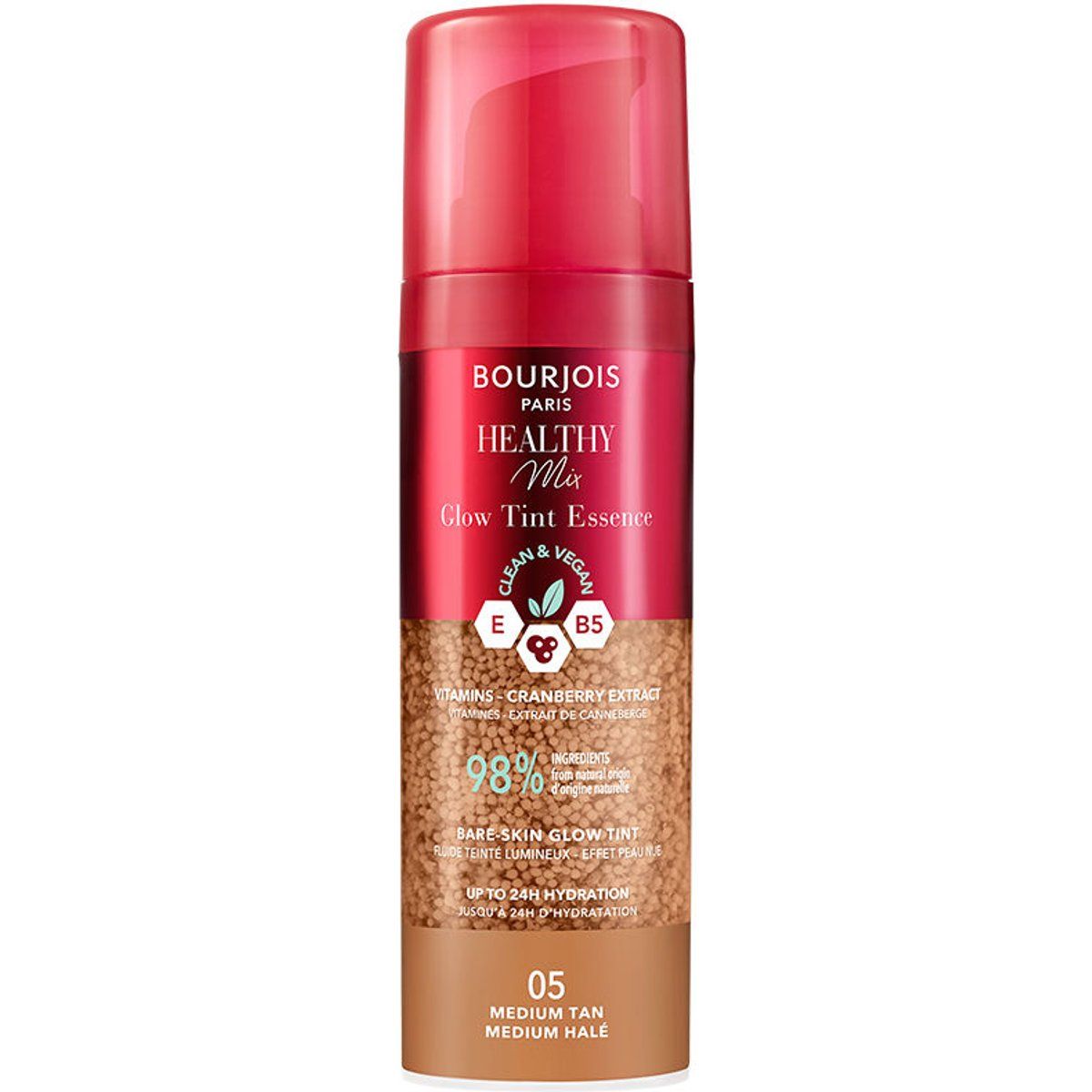 Healthy Mix Glow Tint Essence Foundation Nr. 005-mittelbraun 30 ml